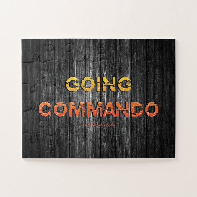 SlipperyJoe's going commando dive-bar energy grit  Jigsaw Puzzle (Horizontal)