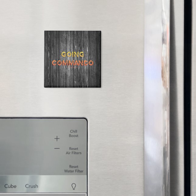 SlipperyJoe's going commando dive-bar energy grit  Magnet (In Situ (Fridge))