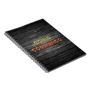 SlipperyJoe's going commando dive-bar energy grit Notebook