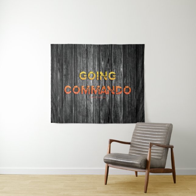 SlipperyJoe's going commando dive-bar energy grit  Tapestry (In Situ (Horizontal))