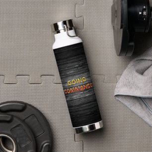 SlipperyJoe's going commando dive-bar energy grit Water Bottle