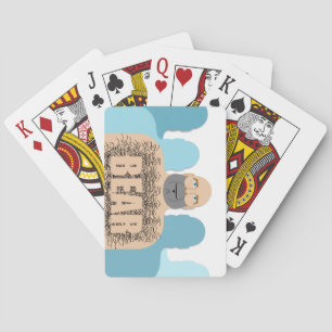 SlipperyJoe's hairy body bear body man unshaven ca Playing Cards