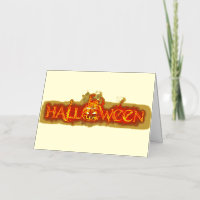 SlipperyJoe's Halloween massive fiery lettering ca