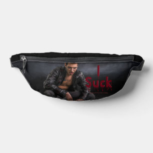SlipperyJoe's Halloween pale vampiric figure fangs Bum Bags