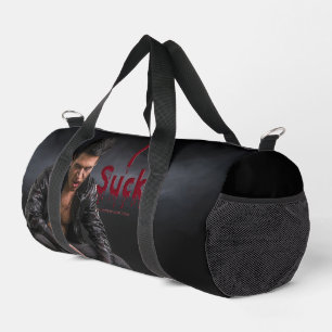 SlipperyJoe's Halloween pale vampiric figure fangs Duffle Bag