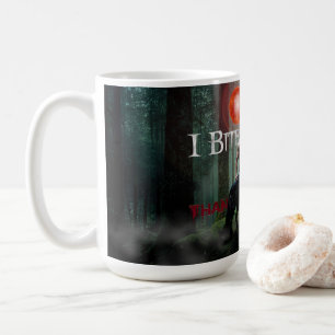 SlipperyJoe's Halloween shirtless muscular man bit Coffee Mug
