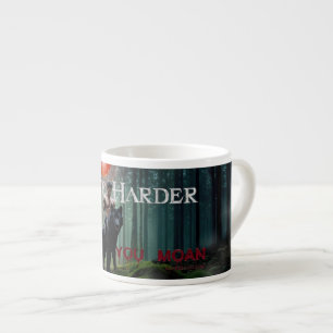SlipperyJoe's Halloween shirtless muscular man bit Espresso Cup