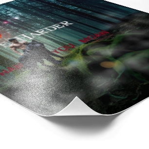 SlipperyJoe's Halloween shirtless muscular man bit Photo Print