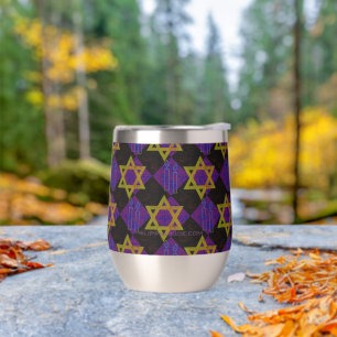 SlipperyJoe's Hanukkah-themed image golden yellow 