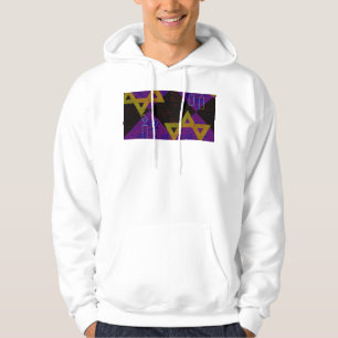SlipperyJoe's Hanukkah-themed image golden yellow Hoodie