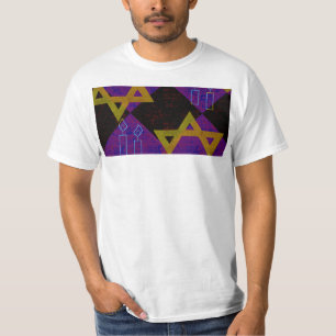 SlipperyJoe's Hanukkah-themed image golden yellow T-Shirt
