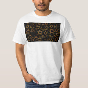 SlipperyJoe's Hanukkah-themed Star David artistic T-Shirt