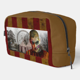 SlipperyJoe's Happy Halloween creepy man doll face Dopp Kit