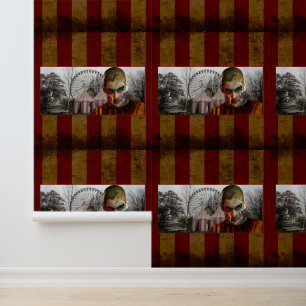 SlipperyJoe's Happy Halloween creepy man doll face Wallpaper