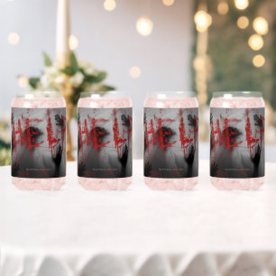 SlipperyJoe's Happy Halloween LGBTQIA sheet chilli Can Glass