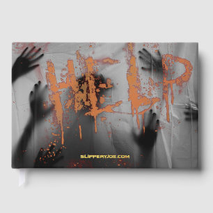 SlipperyJoe's Happy Halloween LGBTQIA sheet chilli Guest Book