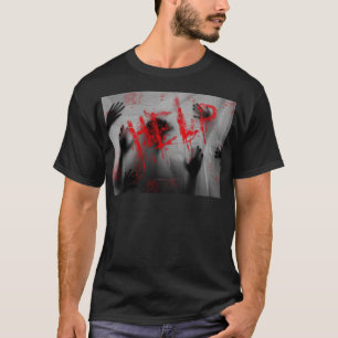 SlipperyJoe's Happy Halloween LGBTQIA sheet shadow T-Shirt