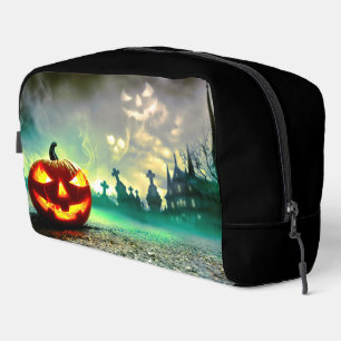 SlipperyJoe's Happy Halloween pumpkin LGBTQIA scar Dopp Kit