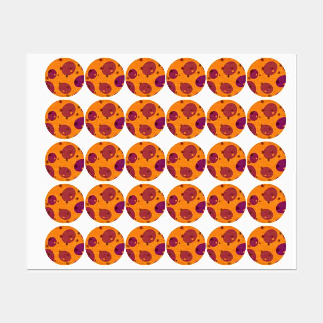 SlipperyJoe's Happy Hanukkah Jewish Hebrew jelly-f (Sheet)