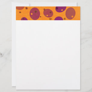 SlipperyJoe's Happy Hanukkah Jewish Hebrew jelly-f Custom Letterhead