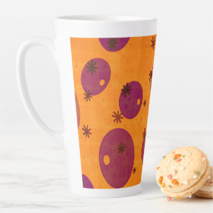 SlipperyJoe's Happy Hanukkah Jewish Hebrew jelly-f Latte Mug