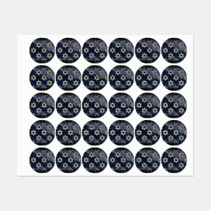 SlipperyJoe's Happy Hanukkah multiple Star of Davi