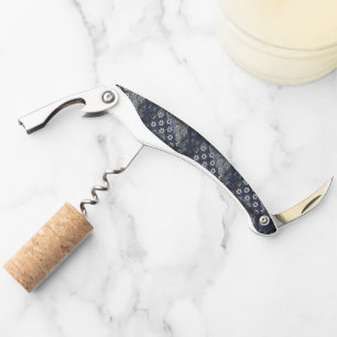 SlipperyJoe's Happy Hanukkah multiple Star of Davi Corkscrew