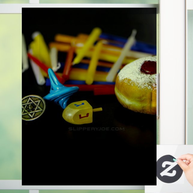 SlipperyJoe's Happy Hanukkah Star of David coin me (Home)