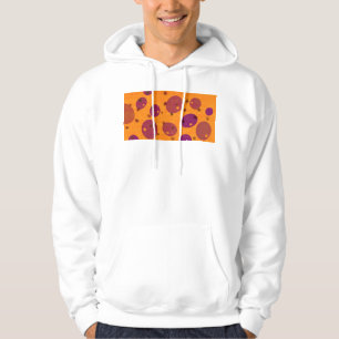 SlipperyJoe's Happy Hanukkah Star of David menorah Hoodie