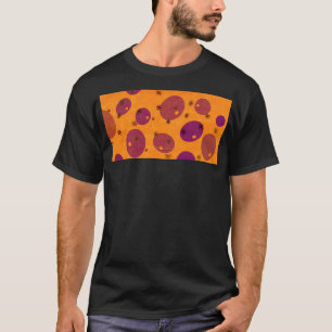 SlipperyJoe's Happy Hanukkah Star of David menorah T-Shirt