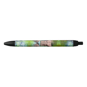 SlipperyJoe's highly muscular adult man shirtless Black Ink Pen