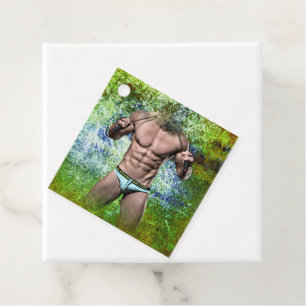SlipperyJoe's highly muscular adult man shirtless Favour Tags