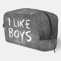 SlipperyJoe's I Like Boys dirty chalkboard dark te