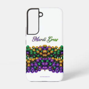 SlipperyJoe's iconic Mardi Gras–themed image elega Samsung Galaxy Case