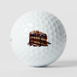 SlipperyJoe's indulgent multi-layer chocolate cake Golf Balls
