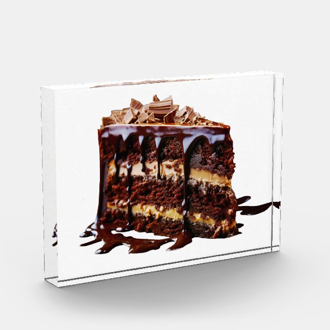 SlipperyJoe's indulgent multi-layer chocolate cake Photo Block (Left)