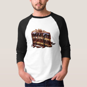 SlipperyJoe's indulgent multi-layer chocolate cake T-Shirt
