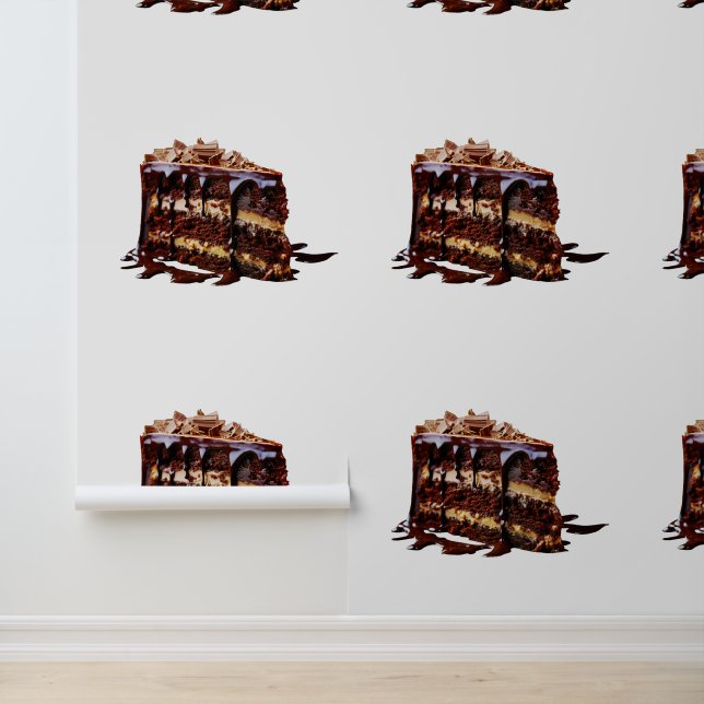 SlipperyJoe's indulgent multi-layer chocolate cake Wallpaper (Application)