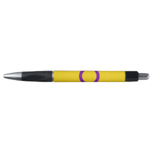 SlipperyJoe's Intersex pride flag yellow backgroun