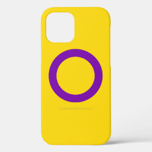 SlipperyJoe's Intersex pride flag yellow backgroun iPhone 12 Pro Case