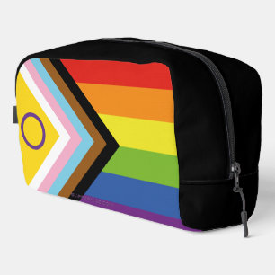 SlipperyJoe's Intersex pride flag yellow backgroun Dopp Kit