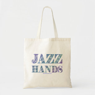 SlipperyJoe's Jazz Hands Broadway musicals dance  Tote Bag