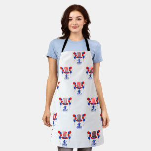 SlipperyJoe's july 4th Independence day classic Un Apron