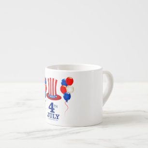 SlipperyJoe's july 4th Independence day classic Un Espresso Cup