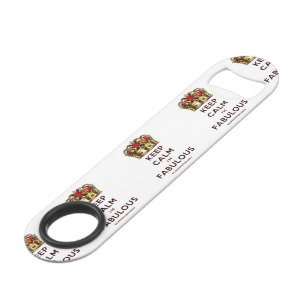 SlipperyJoe's keep calm fabulous golden crown red 
