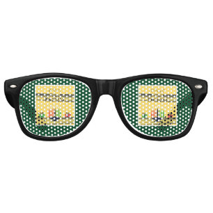 SlipperyJoe's Kwanzaa warm celebratory tone tradit Retro Sunglasses