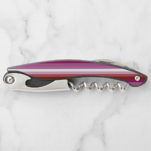 SlipperyJoe's lesbian pride flag feminine communit Corkscrew