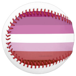 SlipperyJoe's Lesbian Pride flag feminine Lipstick Softball