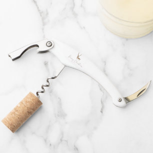 SlipperyJoe's line art silhouette reindeer minimal Corkscrew