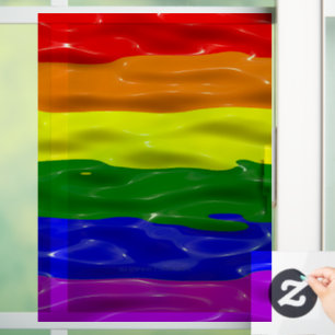 SlipperyJoe's liquid gloss pride flag red orange y